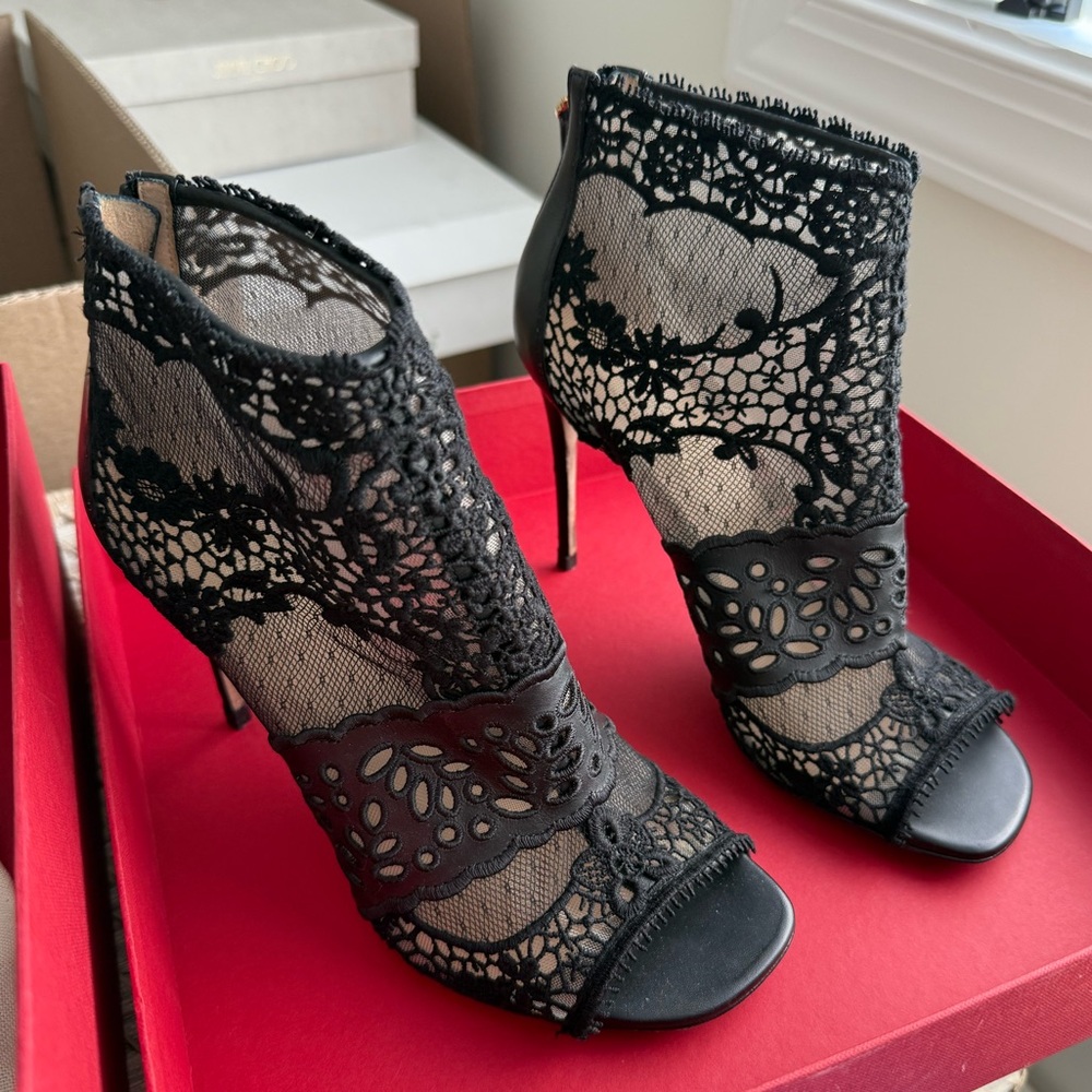 Valentino lace bootie
